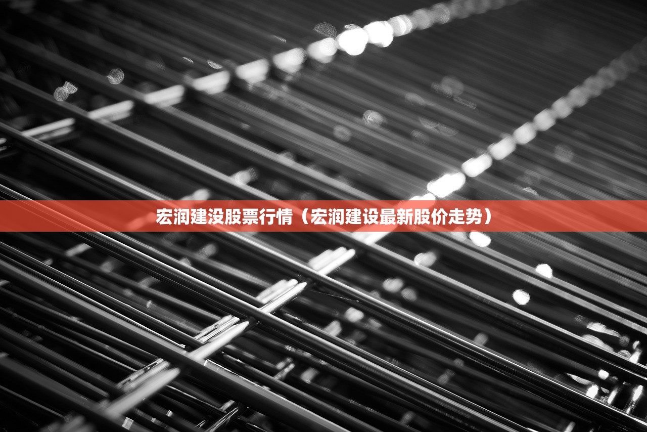 宏润建没股票行情（宏润建设最新股价走势）