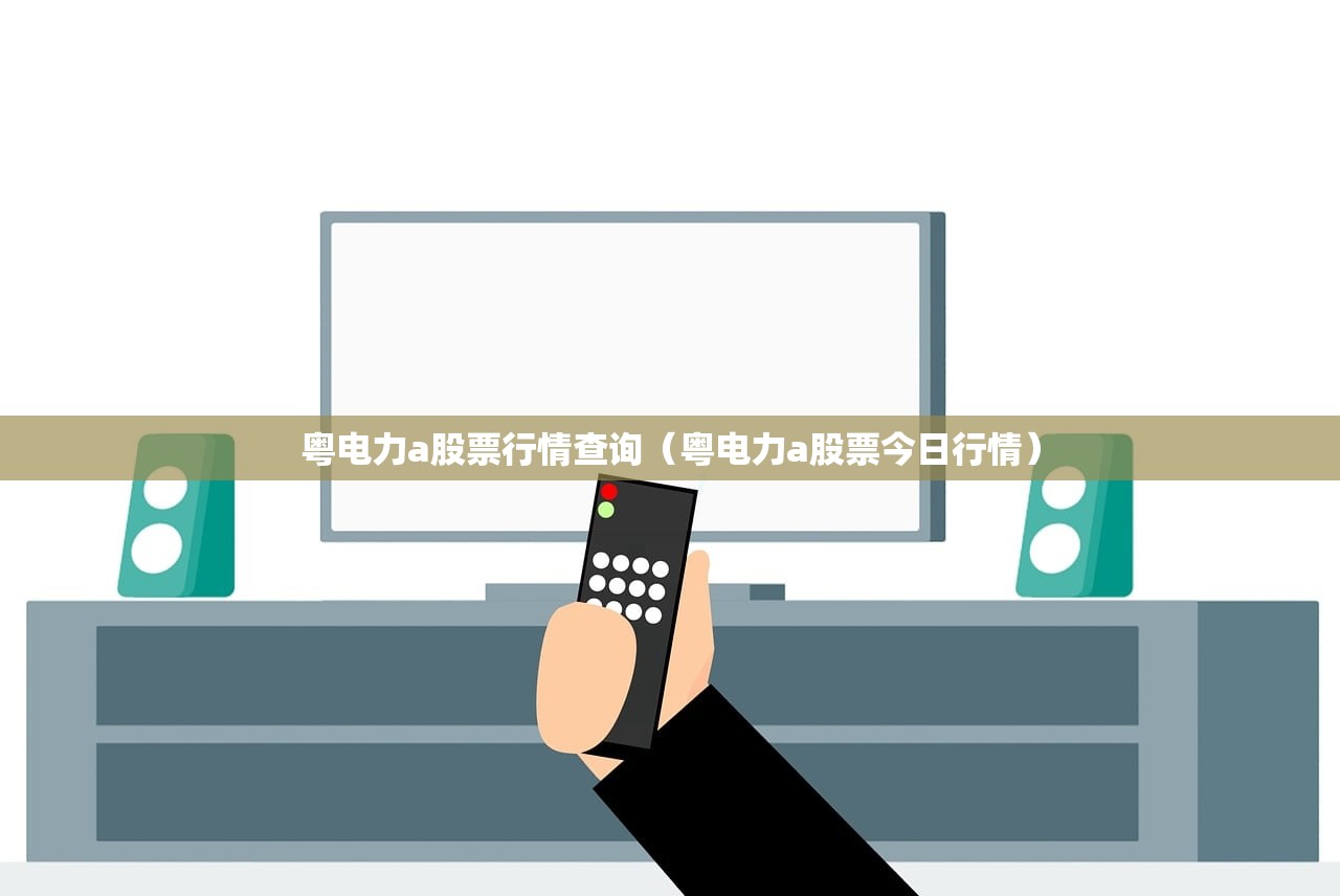 粤电力a股票行情查询（粤电力a股票今日行情）
