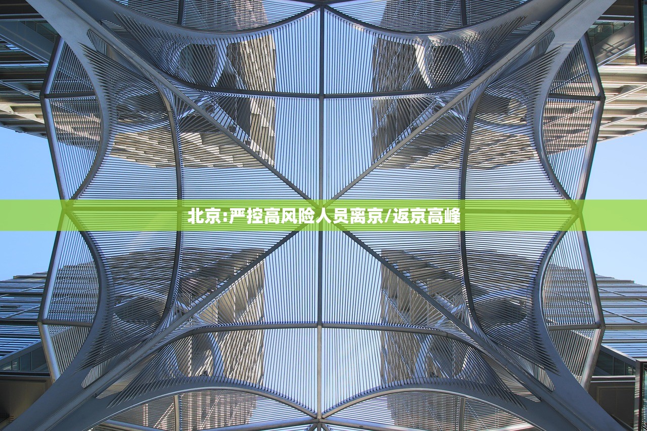 北京:严控高风险人员离京/返京高峰 北京:严控高风险人员离京/返京高峰