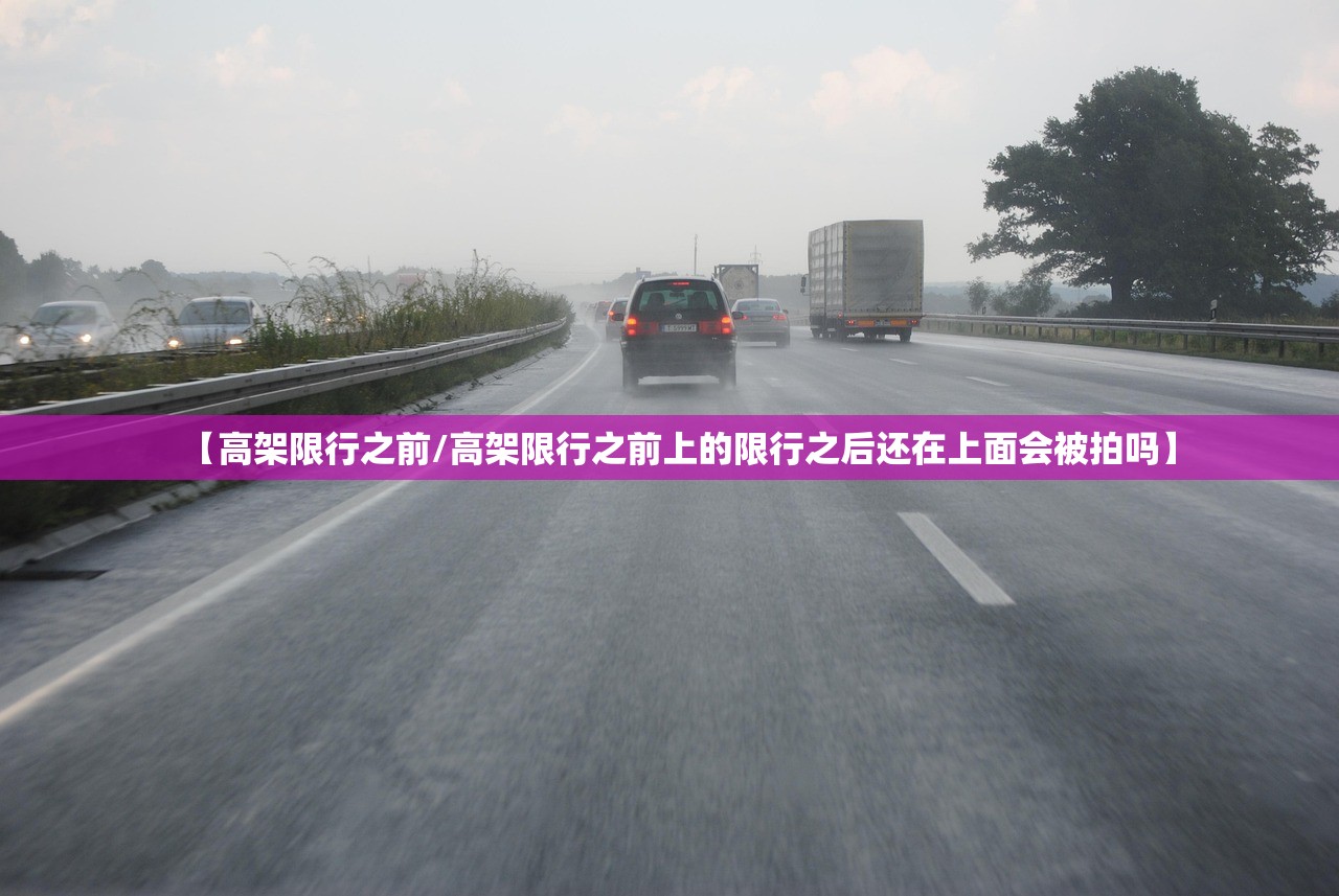 【高架限行之前/高架限行之前上的限行之后还在上面会被拍吗】