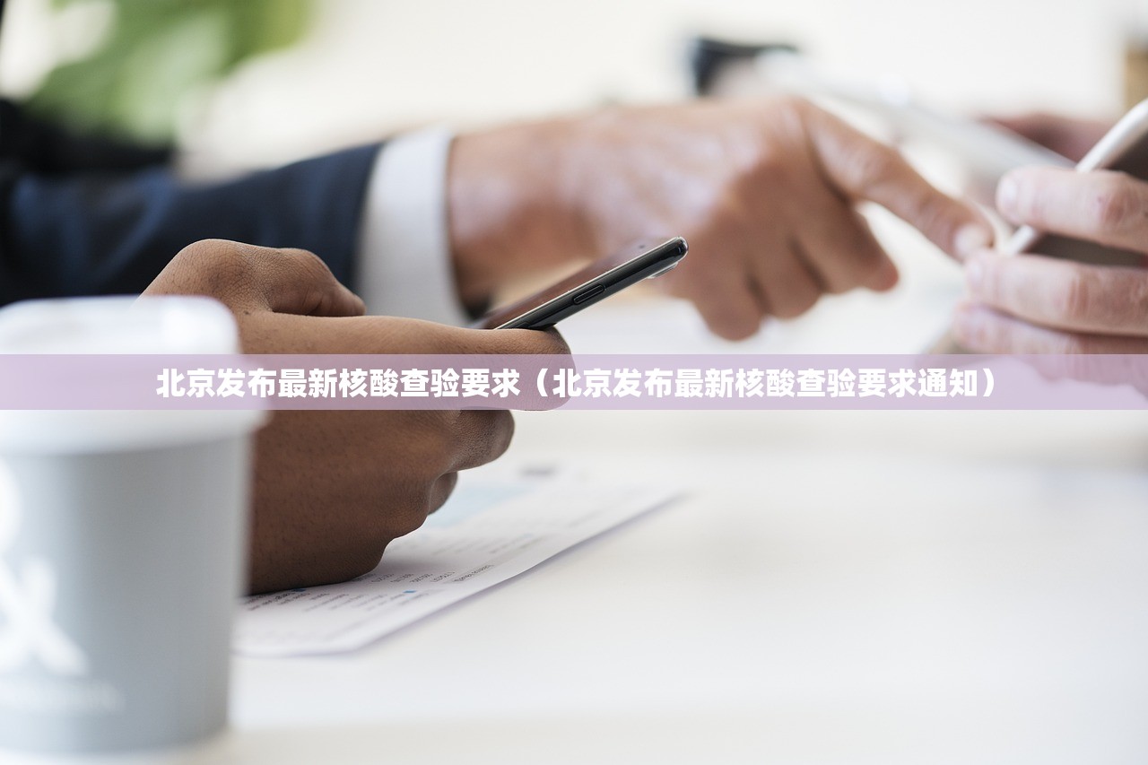 北京发布最新核酸查验要求（北京发布最新核酸查验要求通知）