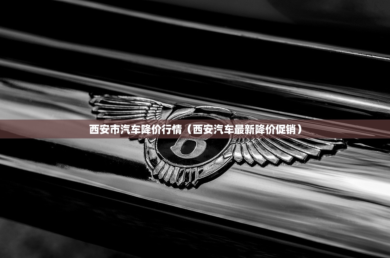 西安市汽车降价行情（西安汽车最新降价促销）