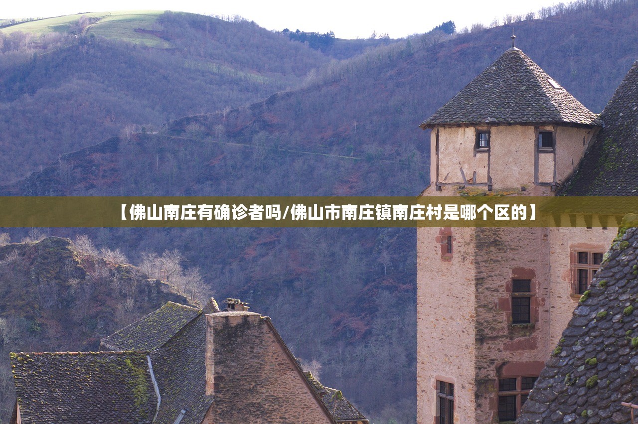 【佛山南庄有确诊者吗/佛山市南庄镇南庄村是哪个区的】