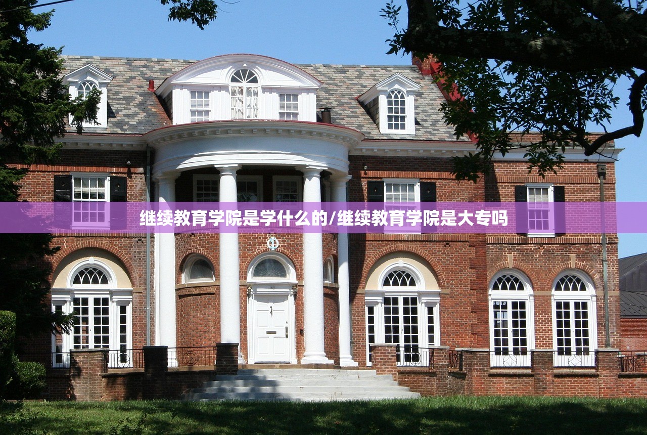 继续教育学院是学什么的/继续教育学院是大专吗 继续教育学院是学什么的/继续教育学院是大专吗