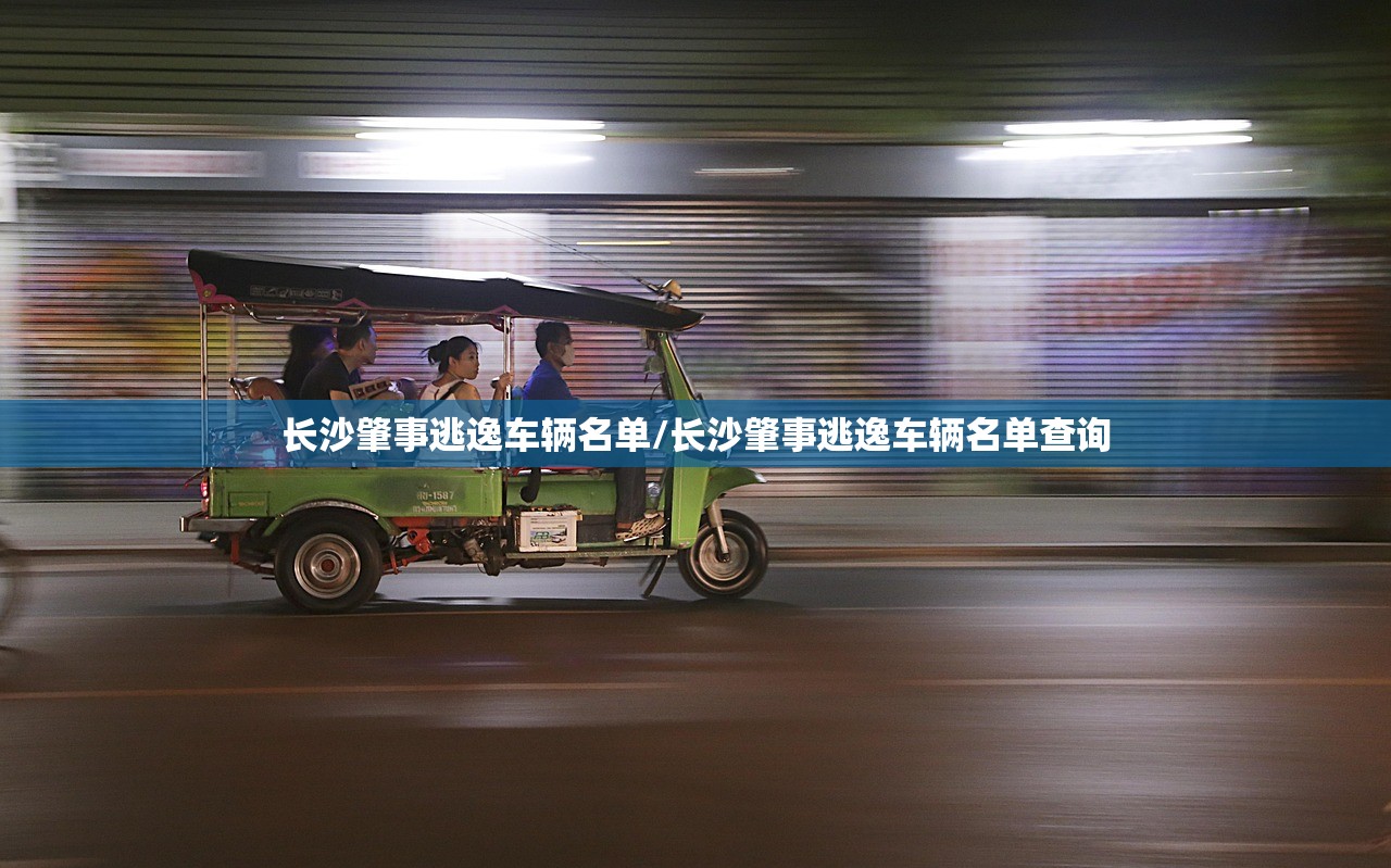 长沙肇事逃逸车辆名单/长沙肇事逃逸车辆名单查询 长沙肇事逃逸车辆名单/长沙肇事逃逸车辆名单查询