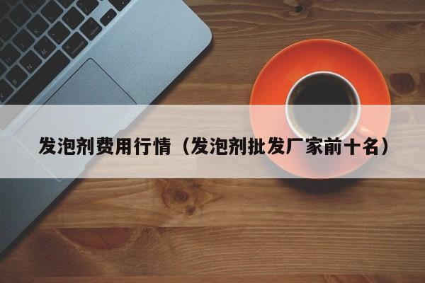 发泡剂费用行情（发泡剂批发厂家前十名）